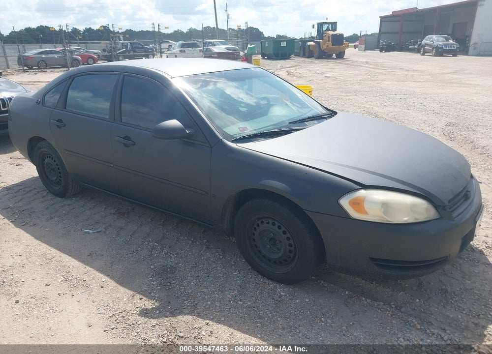 2007 CHEVROLET IMPALA LS VIN: 2G1WB58K579235090