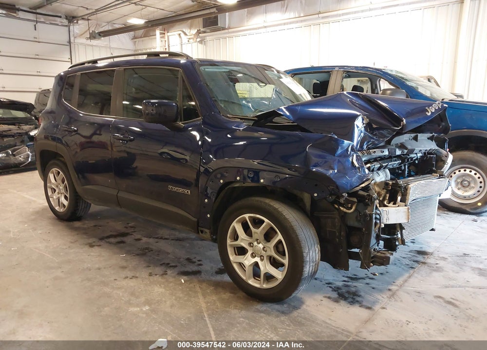 2018 JEEP RENEGADE LATITUDE FWD VIN: ZACCJABB2JPH49473