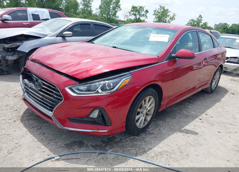 2018 HYUNDAI SONATA SE VIN: 5NPE24AF6JH701835