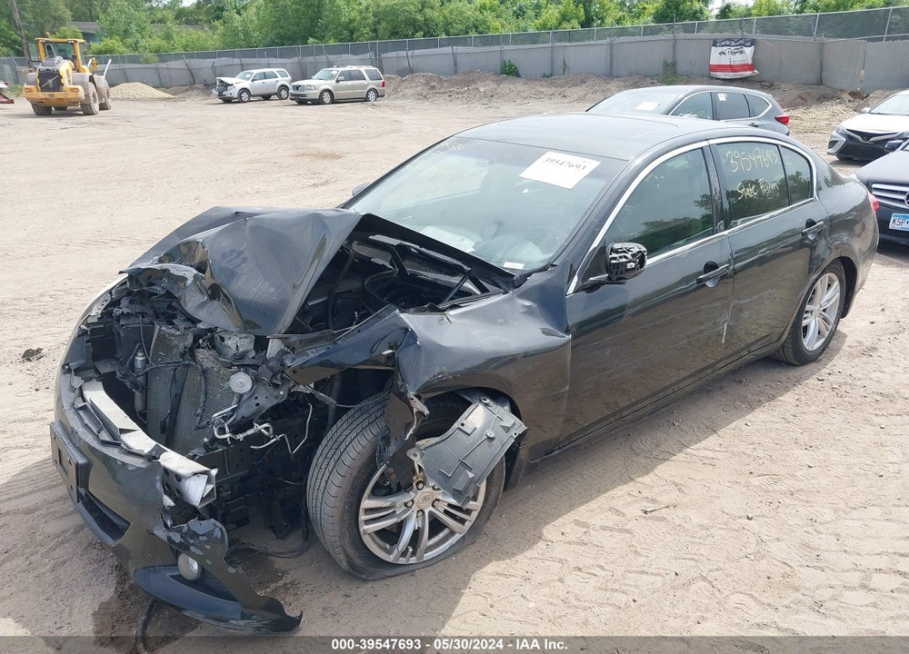 2013 INFINITI G37X VIN: JN1CV6AR9DM351022