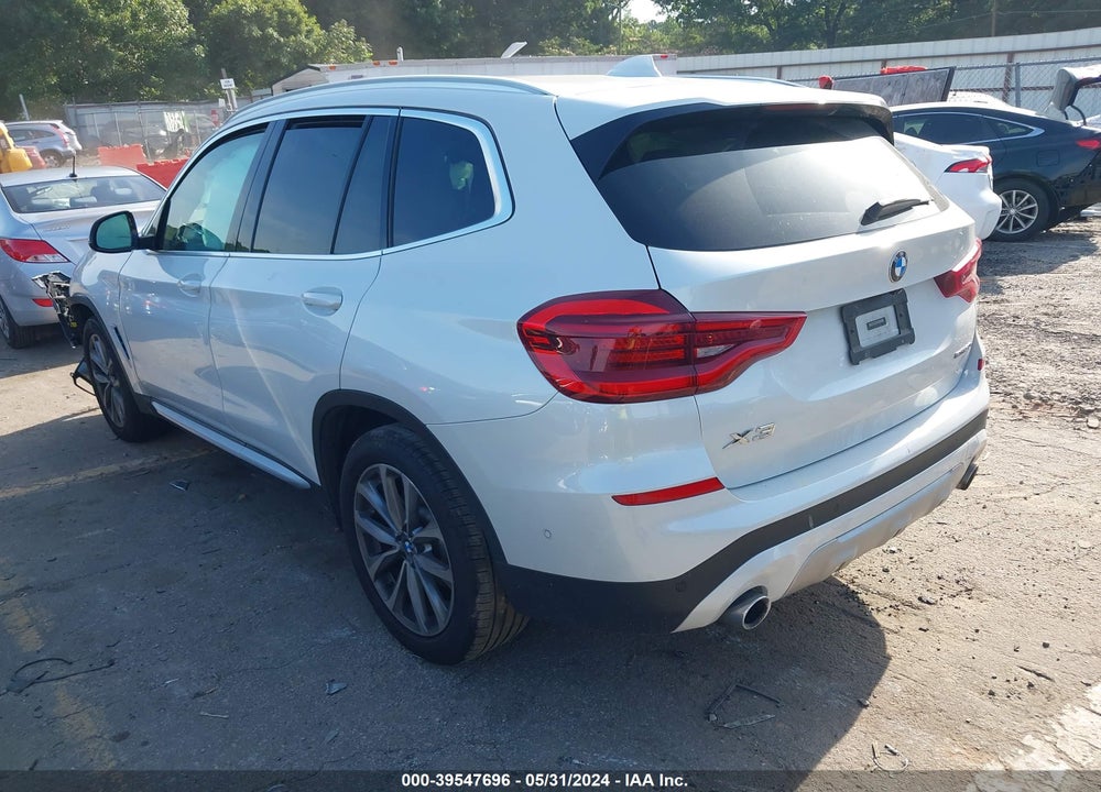 2019 BMW X3 SDRIVE30I VIN: 5UXTR7C54KLF25844