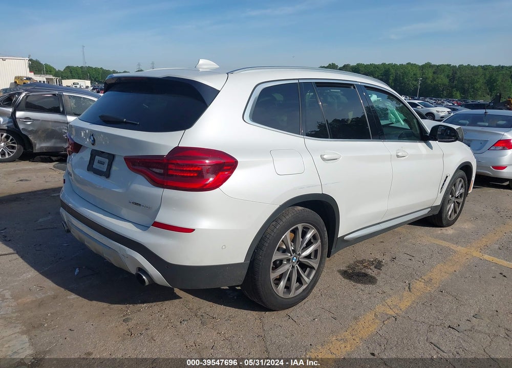 2019 BMW X3 SDRIVE30I VIN: 5UXTR7C54KLF25844
