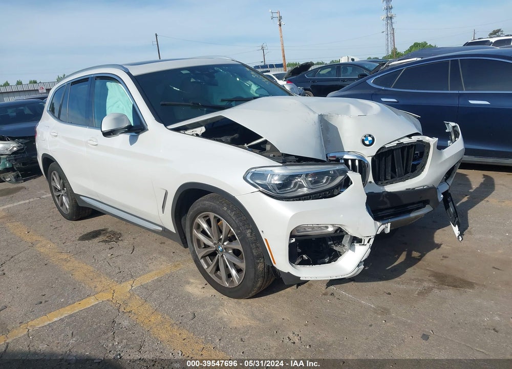 2019 BMW X3 SDRIVE30I VIN: 5UXTR7C54KLF25844