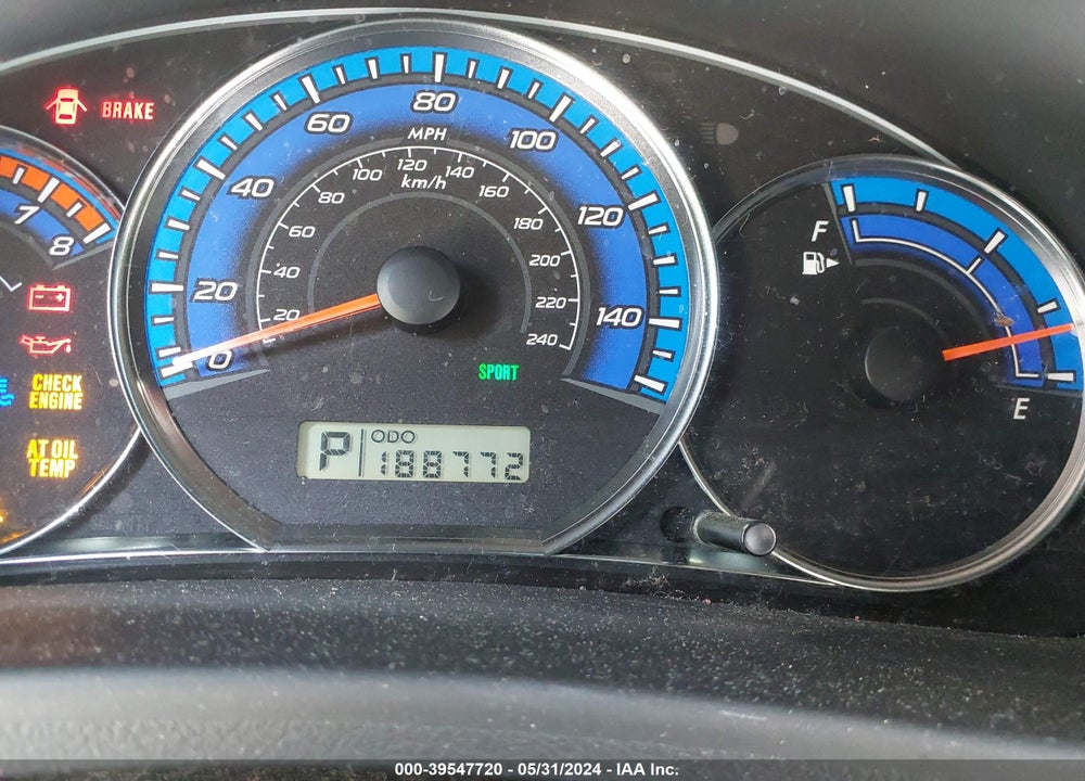 2009 SUBARU FORESTER 2.5X VIN: JF2SH63689H744921