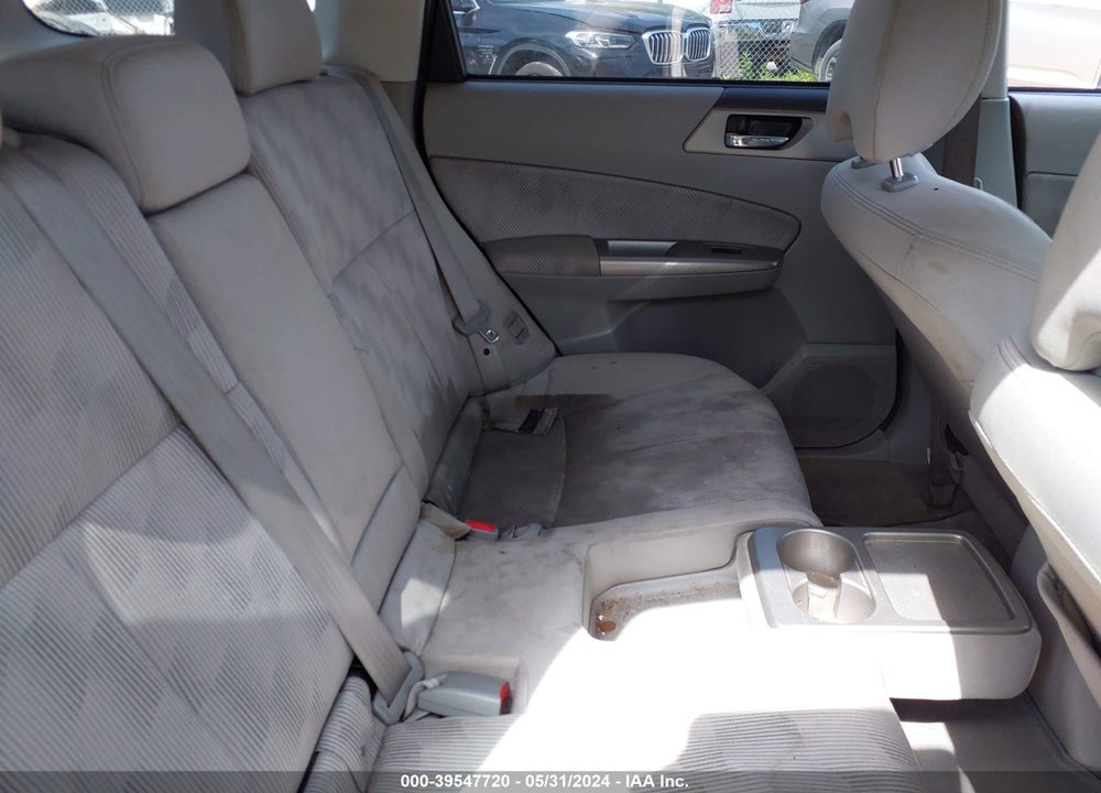 2009 SUBARU FORESTER 2.5X VIN: JF2SH63689H744921