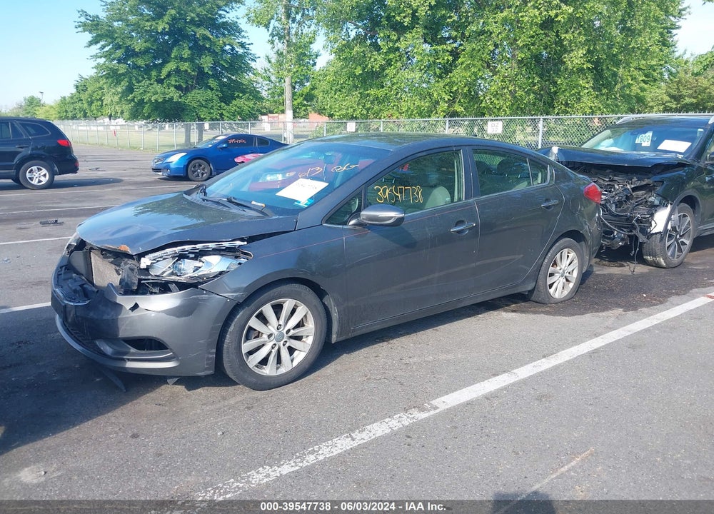 2014 KIA FORTE EX VIN: KNAFX4A81E5047255