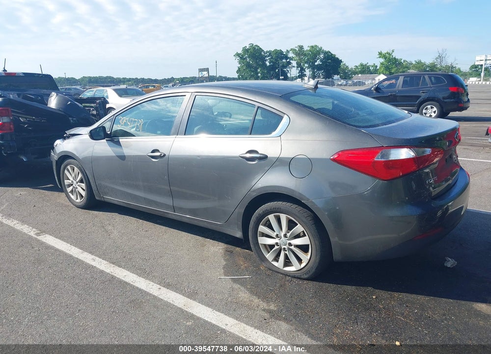 2014 KIA FORTE EX VIN: KNAFX4A81E5047255