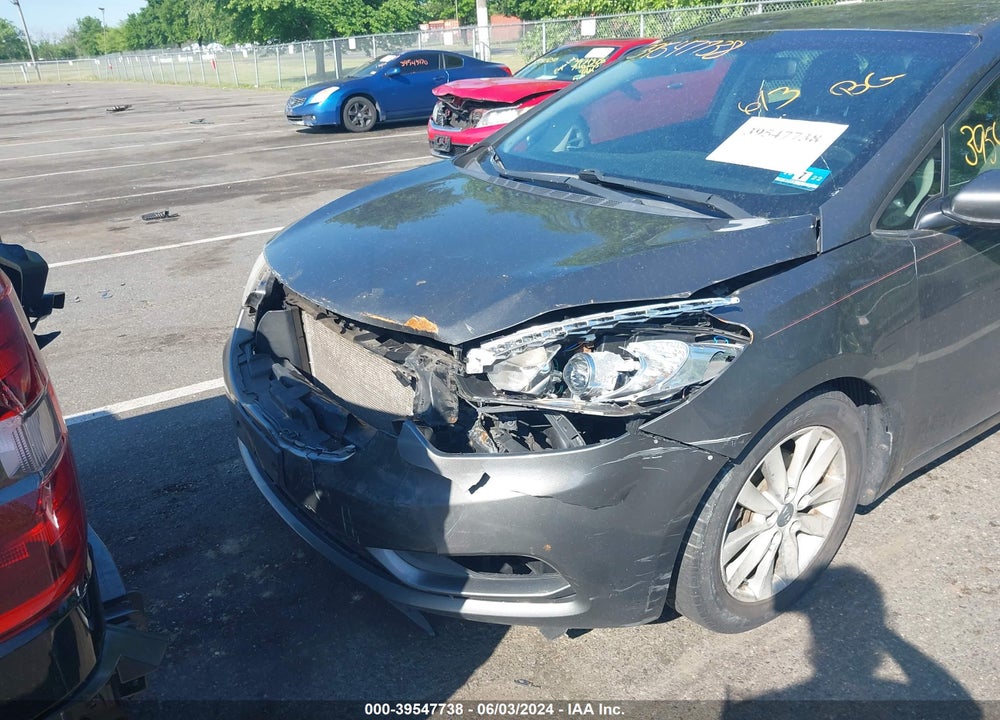 2014 KIA FORTE EX VIN: KNAFX4A81E5047255
