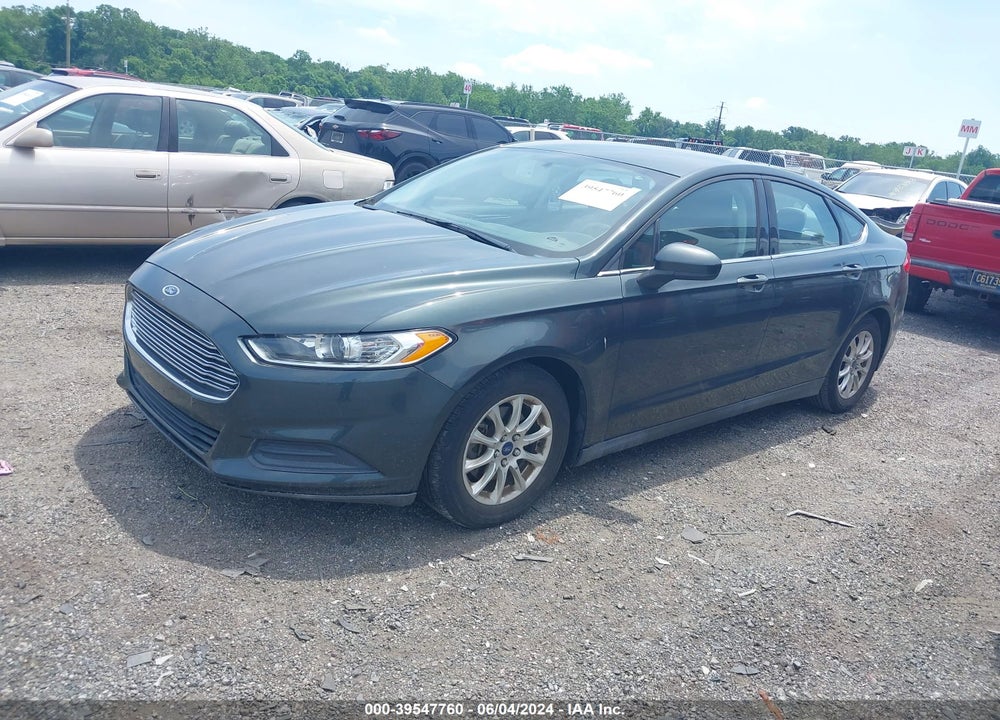 2015 FORD FUSION S VIN: 1FA6P0G78F5115200
