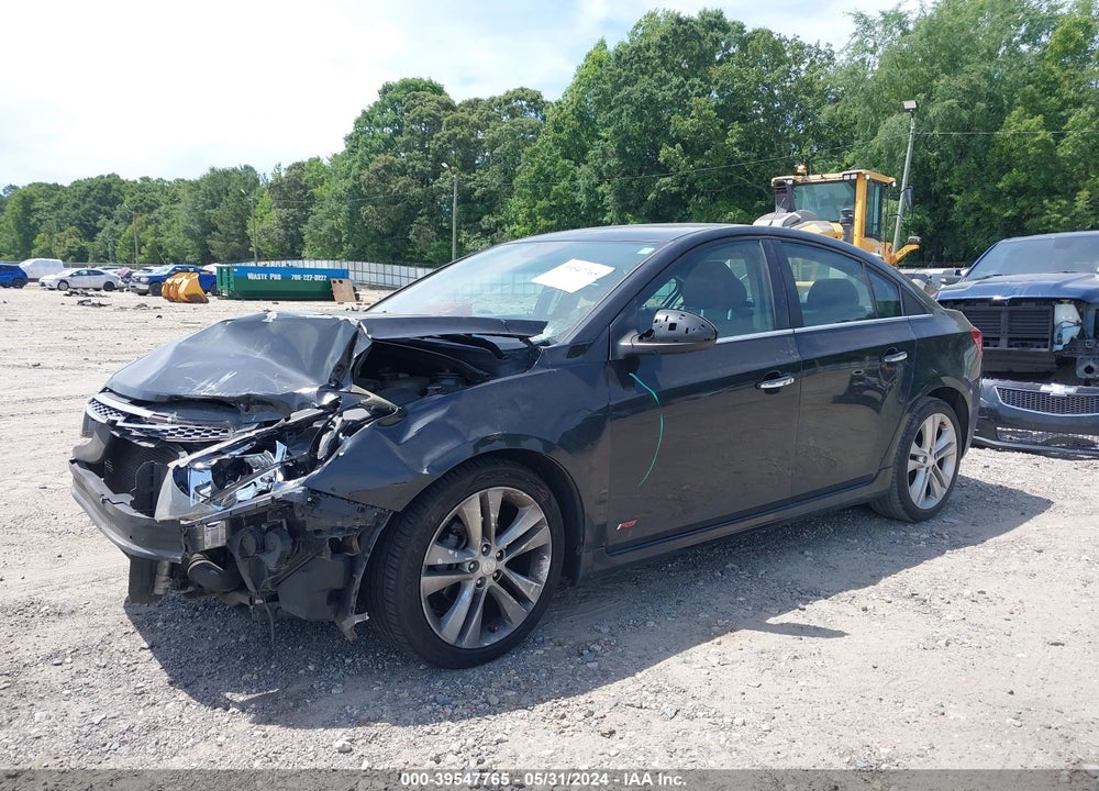 2013 CHEVROLET CRUZE LTZ VIN: 1G1PG5SB2D7212989