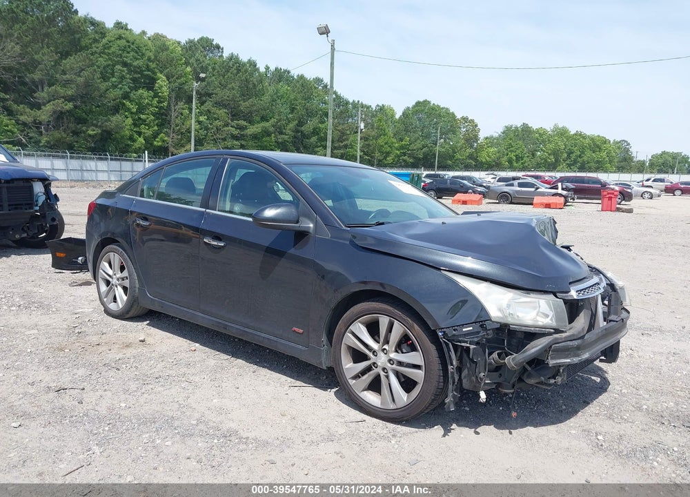 2013 CHEVROLET CRUZE LTZ VIN: 1G1PG5SB2D7212989