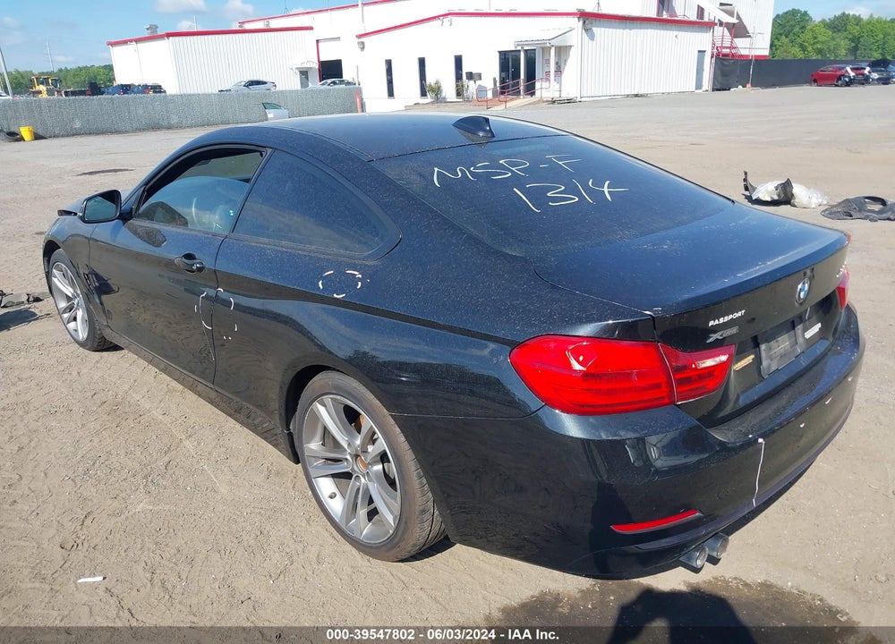 2014 BMW 428I XDRIVE VIN: WBA3N9C55EF721314