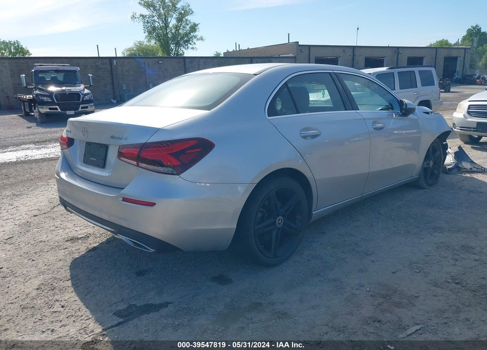 2020 MERCEDES-BENZ A 220 4MATIC VIN: W1K3G4FB3LJ196562