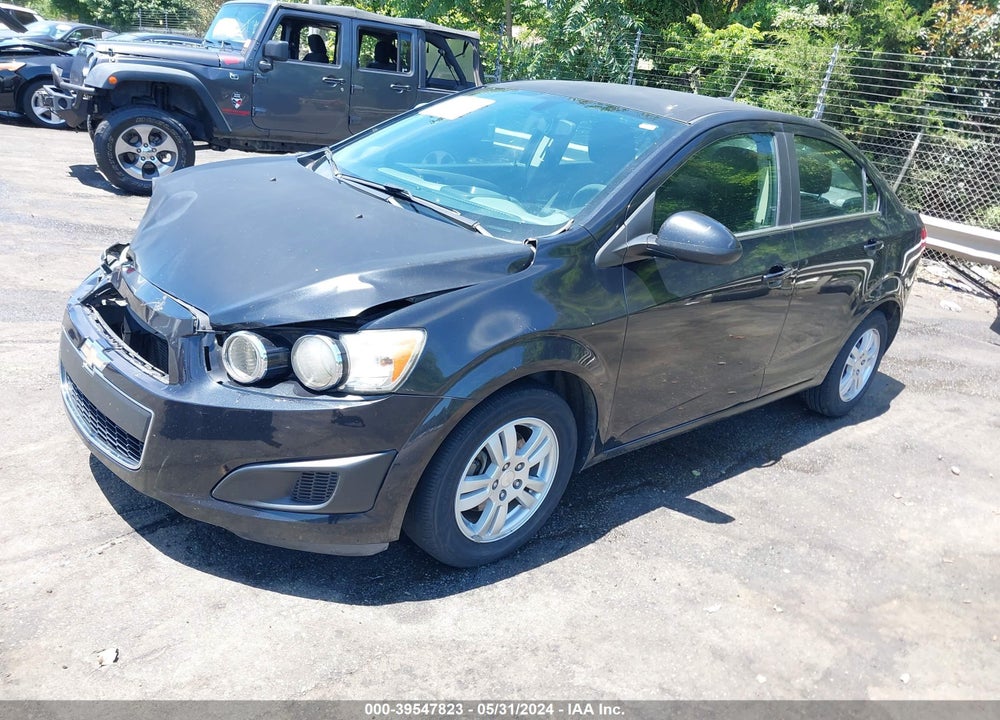 2014 CHEVROLET SONIC LT AUTO VIN: 1G1JC5SH9E4229443
