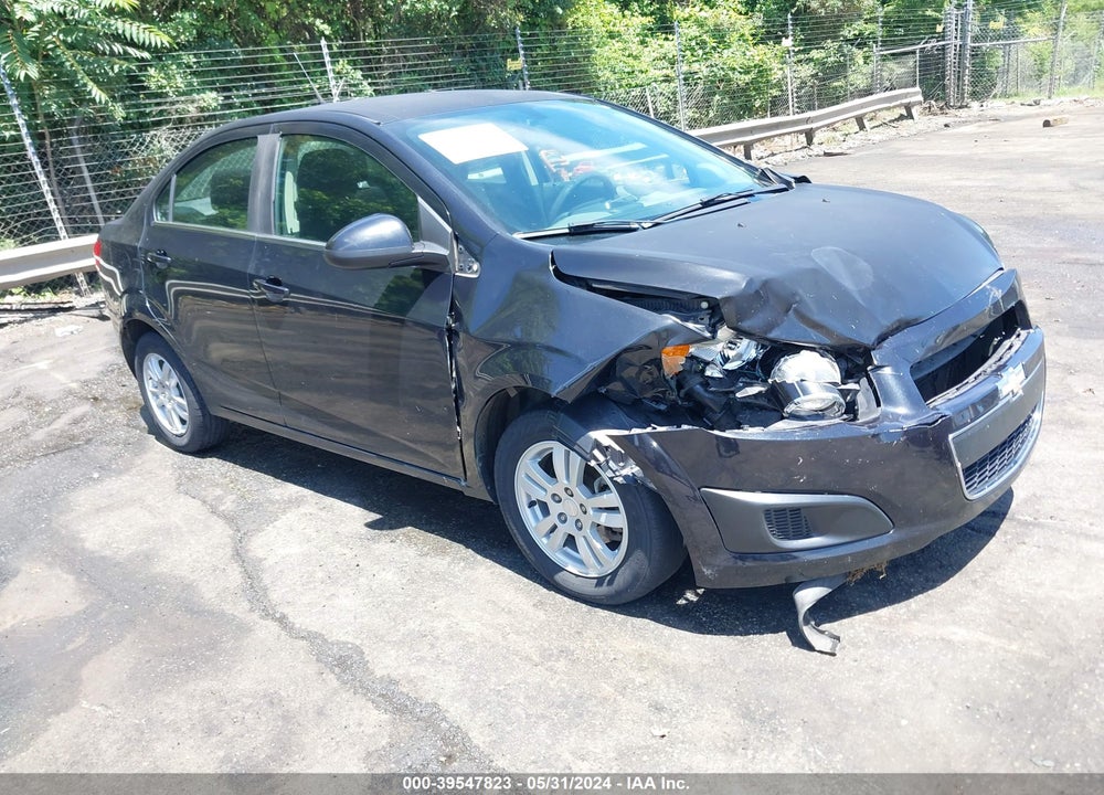 2014 CHEVROLET SONIC LT AUTO VIN: 1G1JC5SH9E4229443