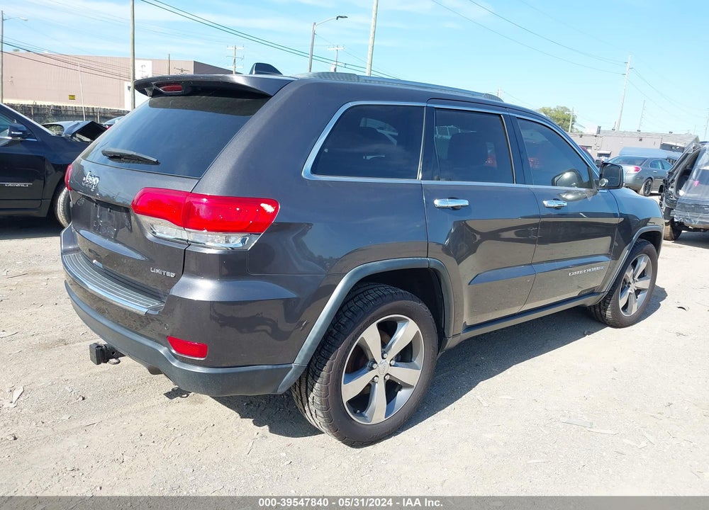 2015 CHEROKEE JEEP GRAND  LIMITED VIN: 1C4RJFBG3FC682266