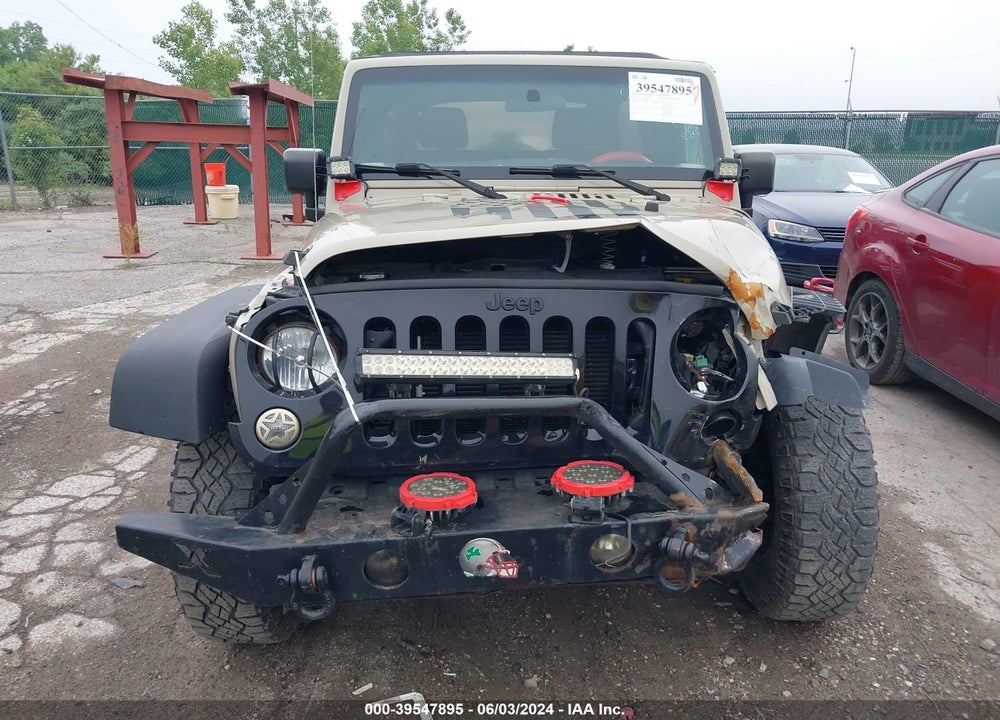 2017 JEEP WRANGLER UNLIMITED WILLY WHEELER 4X4 VIN: 1C4BJWDG2HL594861