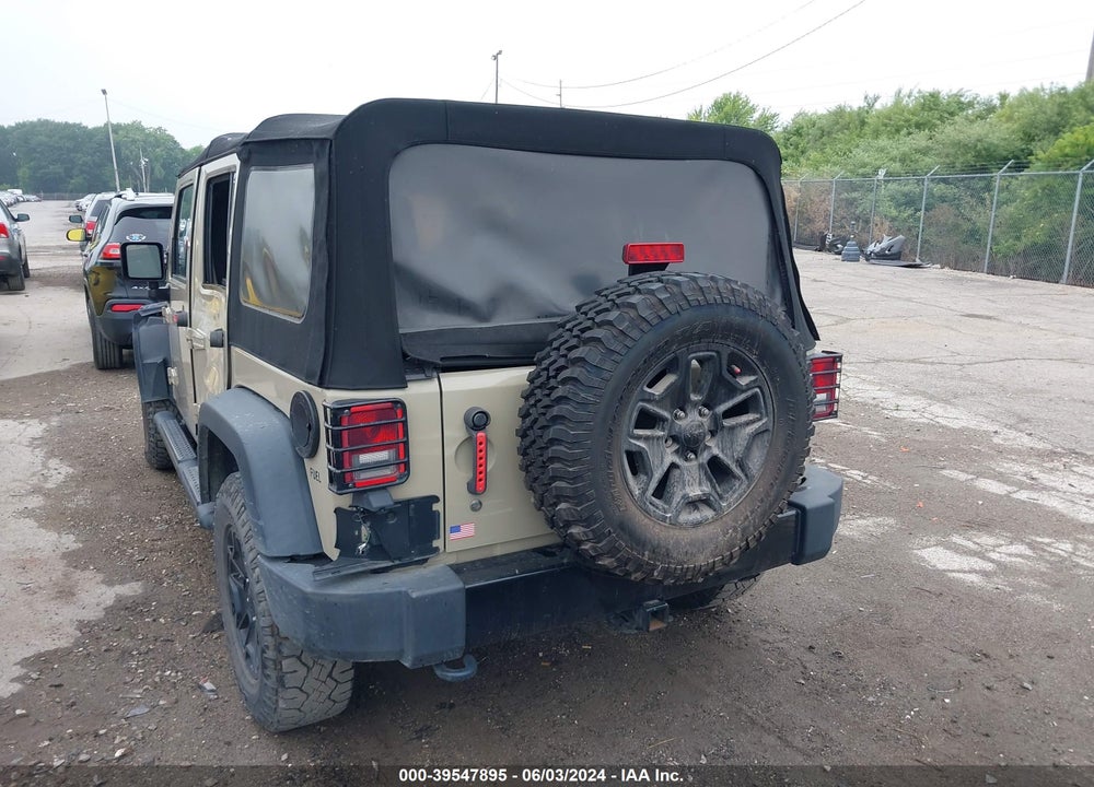 2017 JEEP WRANGLER UNLIMITED WILLY WHEELER 4X4 VIN: 1C4BJWDG2HL594861