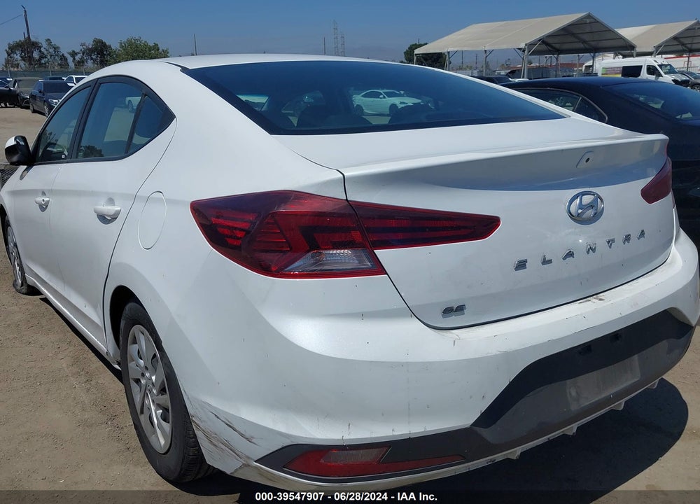 2020 HYUNDAI ELANTRA SE VIN: 5NPD74LF9LH603069