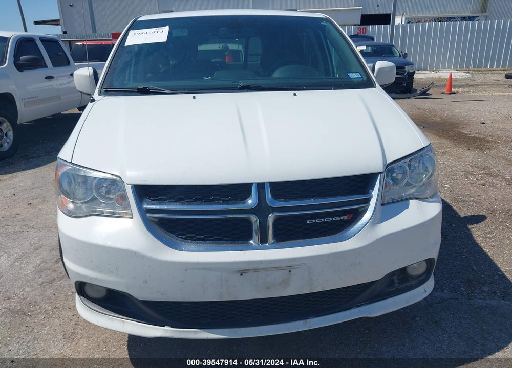 2019 DODGE GRAND CARAVAN SXT VIN: 2C4RDGCG5KR753738