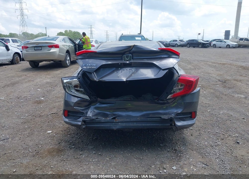 2016 HONDA CIVIC LX VIN: 19XFC2F58GE009370