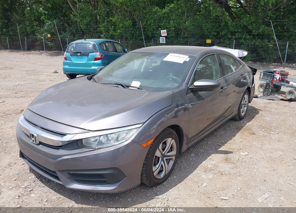 2016 HONDA CIVIC LX VIN: 19XFC2F58GE009370