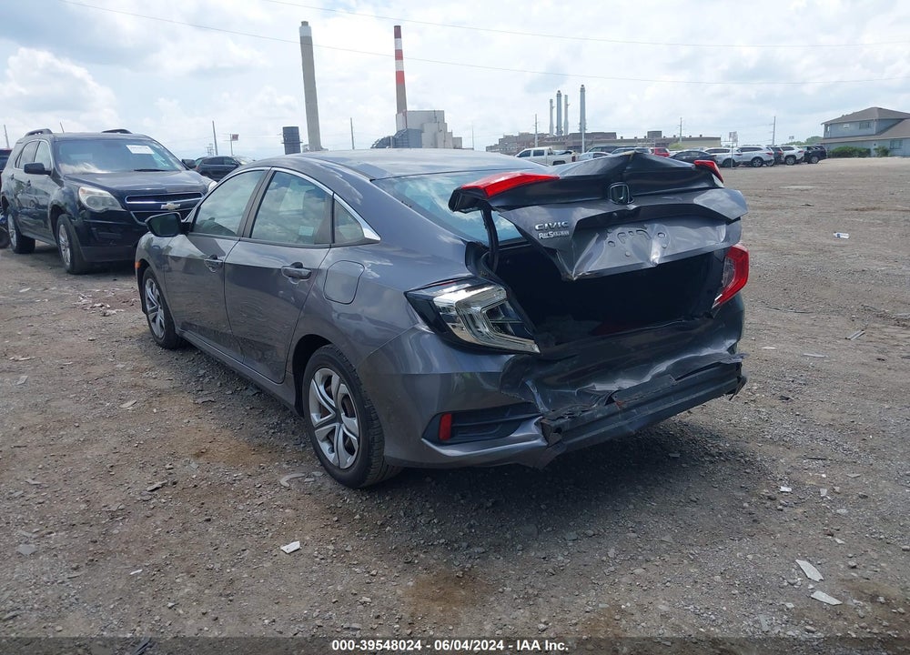 2016 HONDA CIVIC LX VIN: 19XFC2F58GE009370