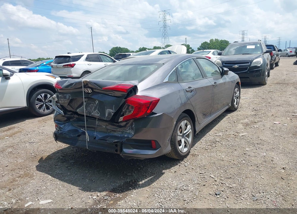 2016 HONDA CIVIC LX VIN: 19XFC2F58GE009370