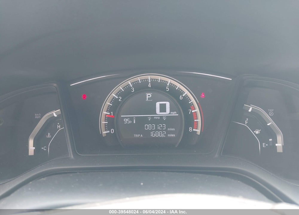 2016 HONDA CIVIC LX VIN: 19XFC2F58GE009370