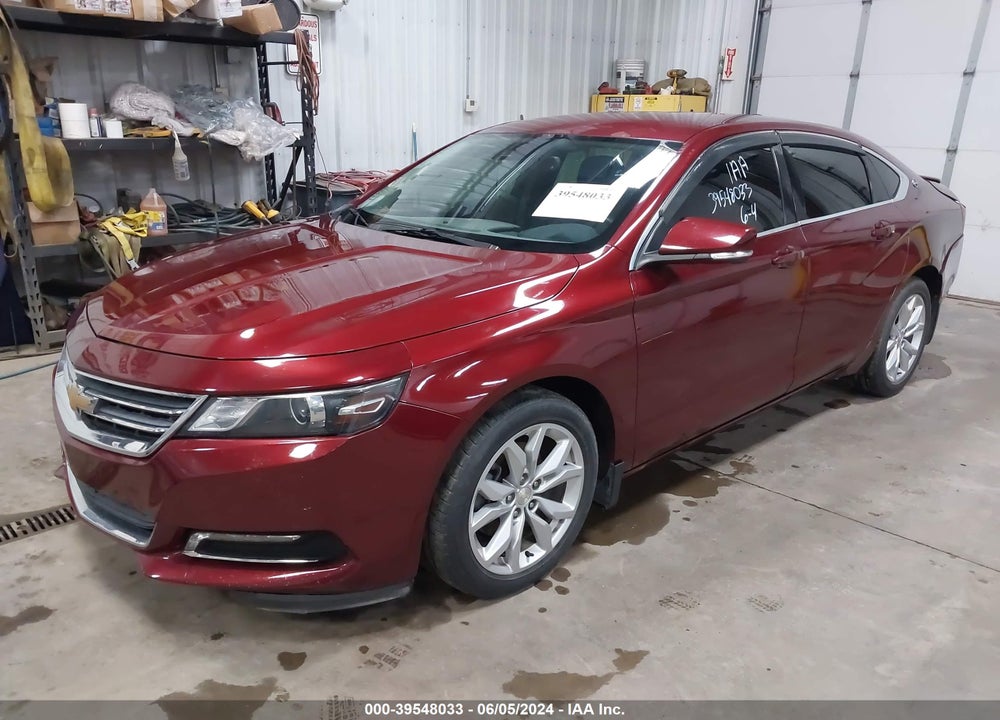 2016 CHEVROLET IMPALA 2LT VIN: 2G1115S31G9192110