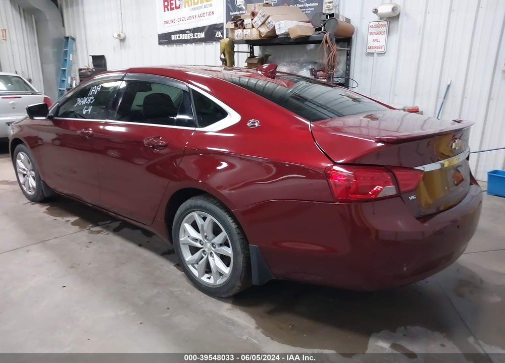 2016 CHEVROLET IMPALA 2LT VIN: 2G1115S31G9192110