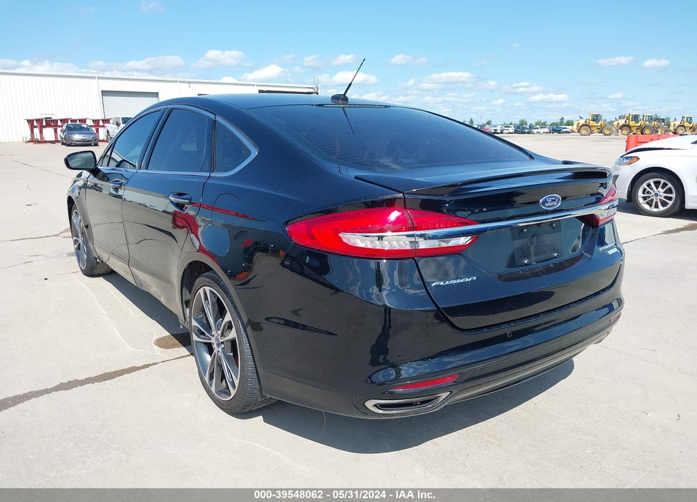 2017 FORD FUSION TITANIUM VIN: 3FA6P0K91HR177479