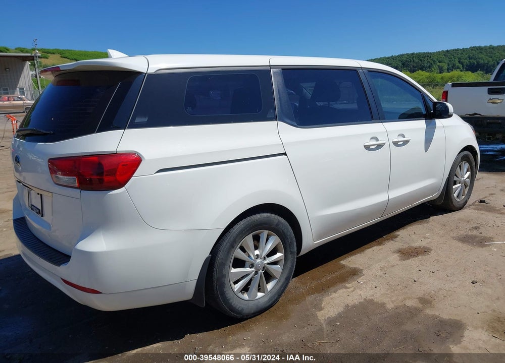 2016 KIA SEDONA VIN: KNDMA5C14G6173950
