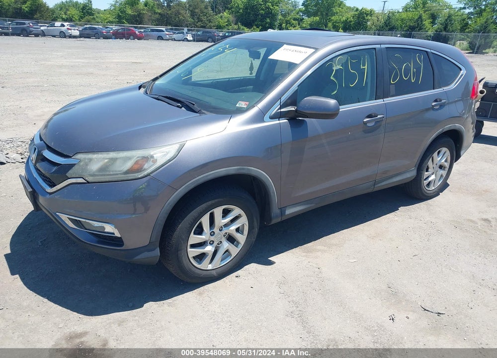2015 HONDA CR-V EX VIN: 5J6RM4H51FL010282