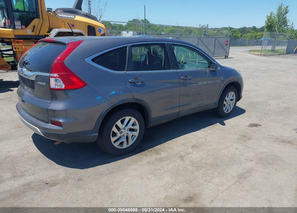 2015 HONDA CR-V EX VIN: 5J6RM4H51FL010282