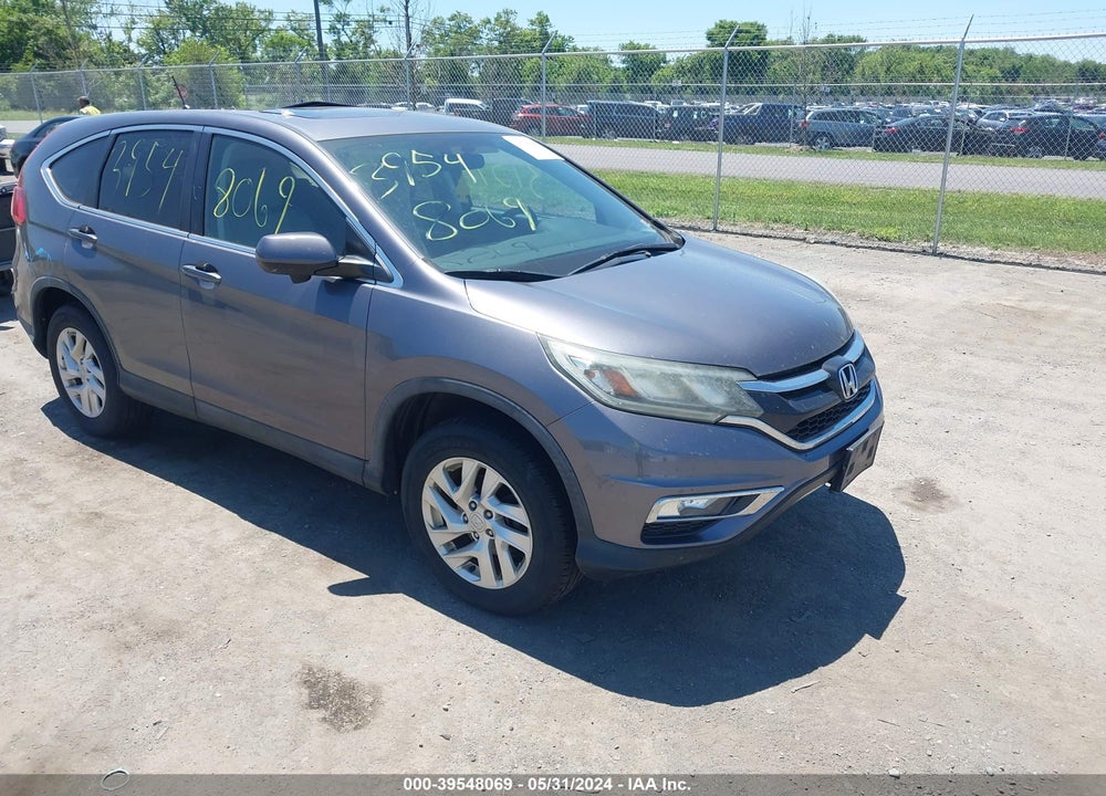 2015 HONDA CR-V EX VIN: 5J6RM4H51FL010282