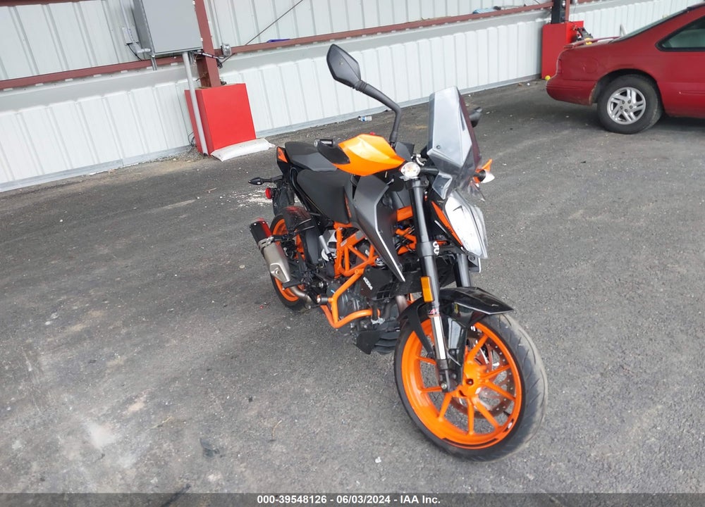 2022 KTM 390 DUKE VIN: MD2JPJ405NC259521