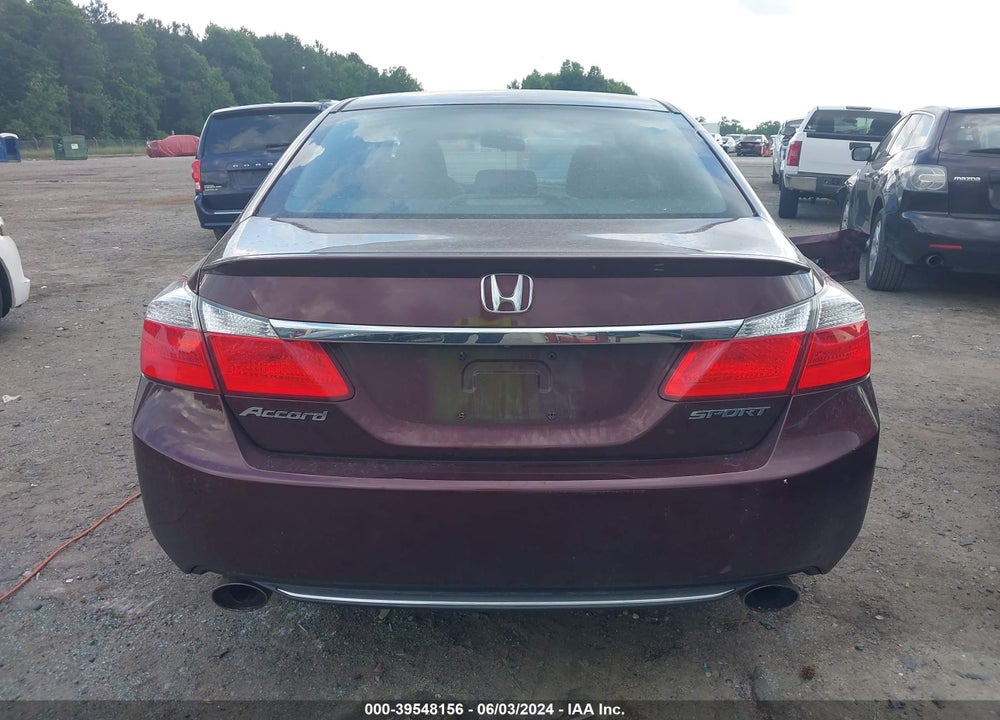 2014 HONDA ACCORD SPORT VIN: 1HGCR2F56EA211871
