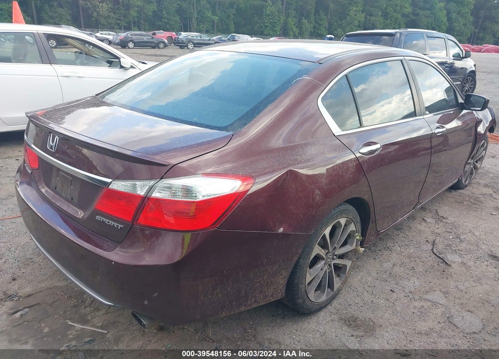 2014 HONDA ACCORD SPORT VIN: 1HGCR2F56EA211871