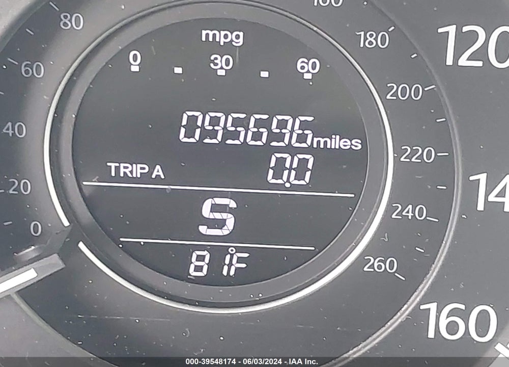 2015 HONDA ACCORD EX VIN: 1HGCR2F76FA146832