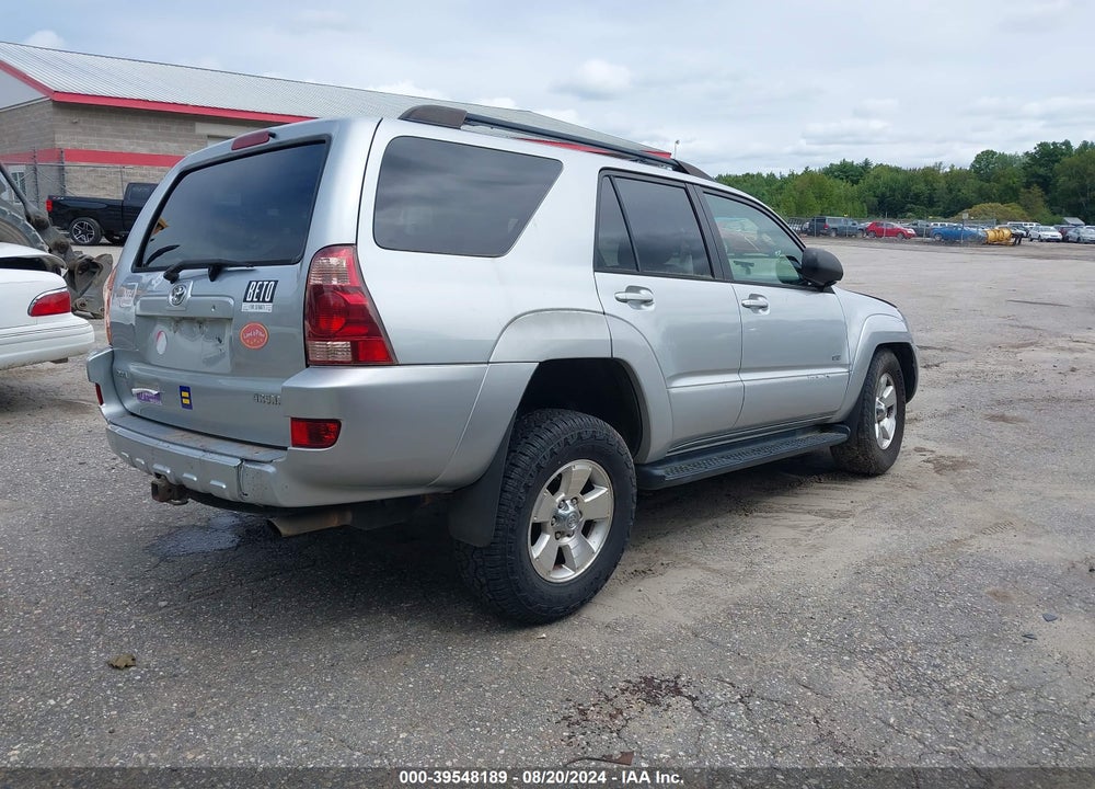 2005 TOYOTA 4RUNNER SR5 V6 VIN: JTEZU14R850057320