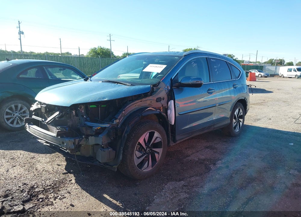 2016 HONDA CR-V TOURING VIN: 5J6RM4H95GL061739