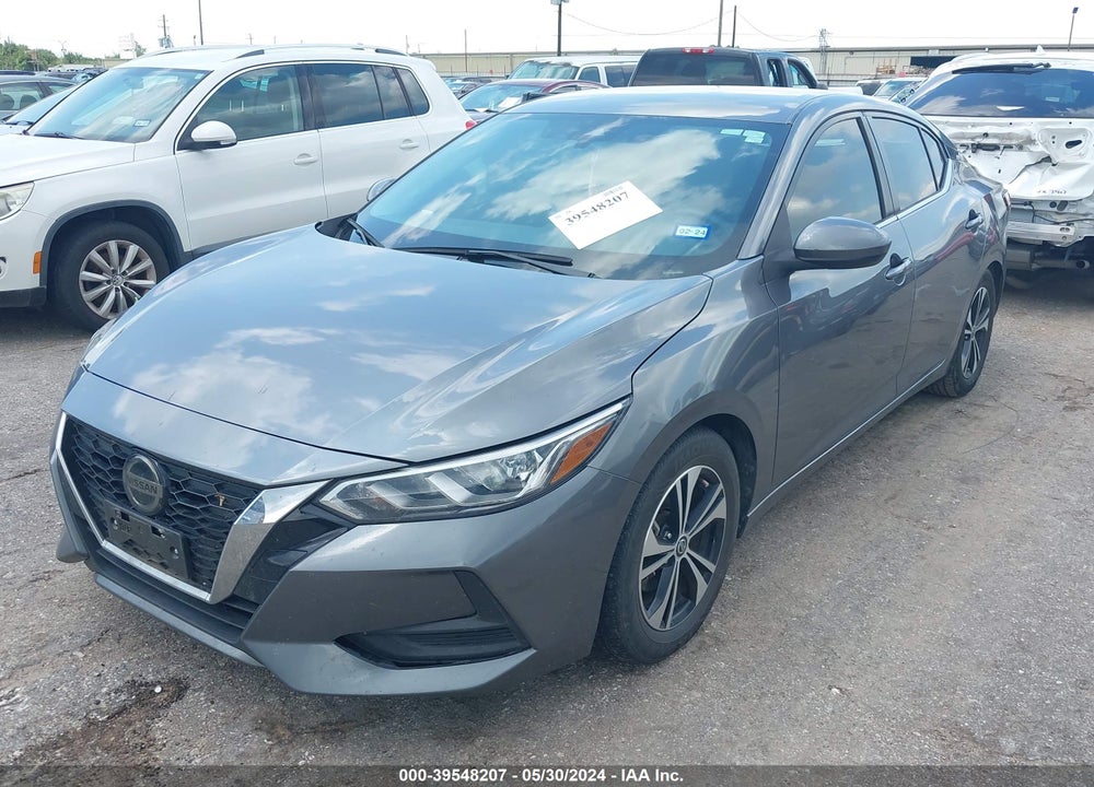 2021 NISSAN SENTRA SV XTRONIC CVT VIN: 3N1AB8CV9MY250596