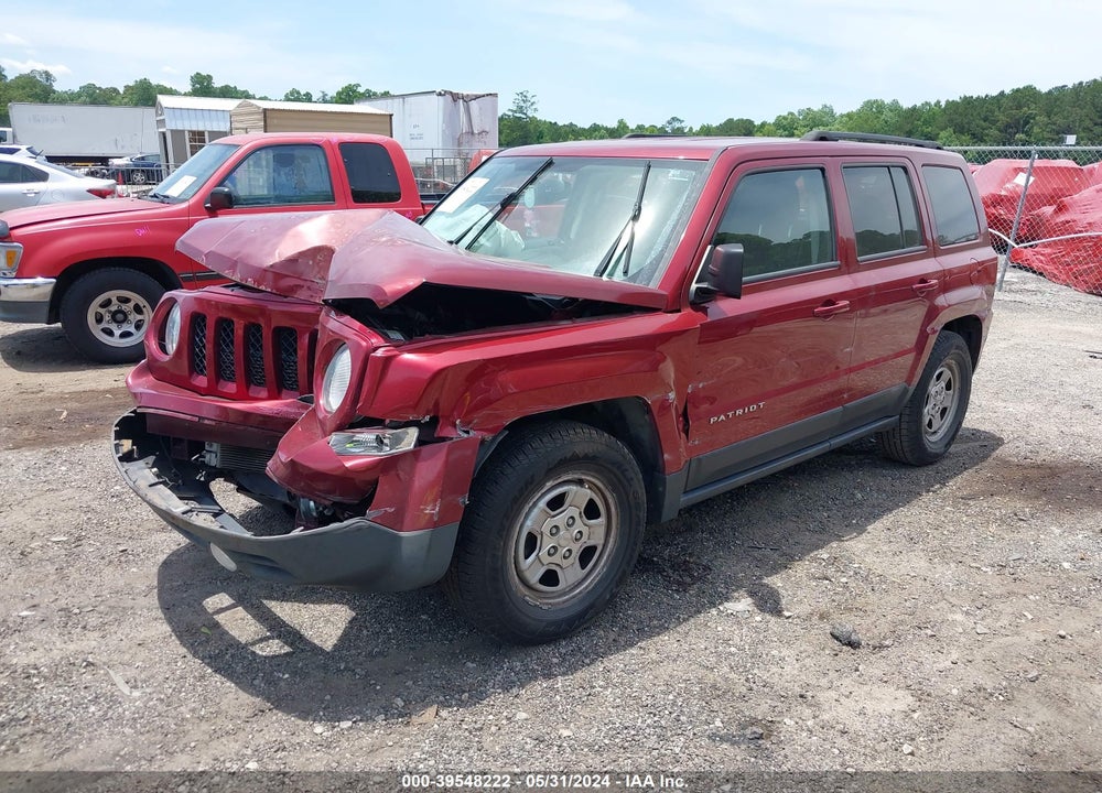 2017 JEEP PATRIOT SPORT FWD VIN: 1C4NJPBA8HD148094