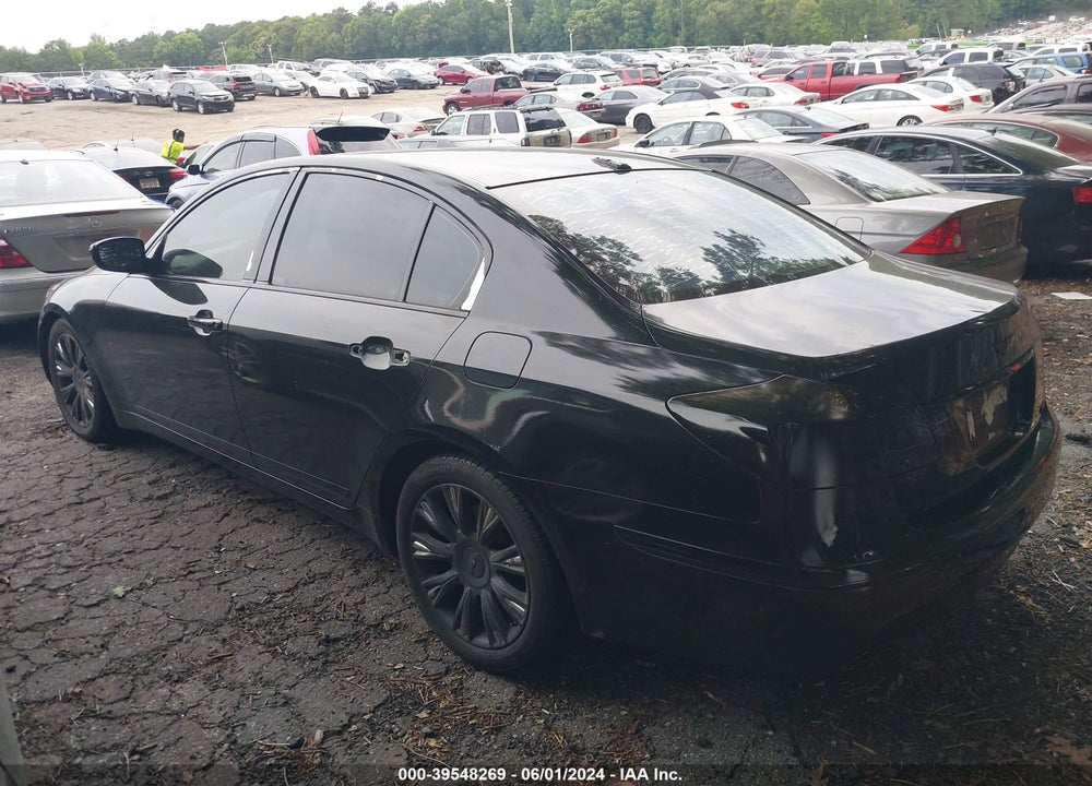2009 HYUNDAI GENESIS 3.8 VIN: KMHGC46E99U058142