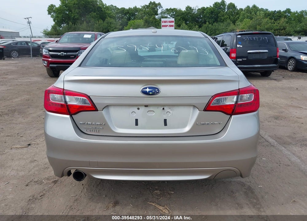 2015 SUBARU LEGACY 2.5I LIMITED VIN: 4S3BNBJ60F3073711