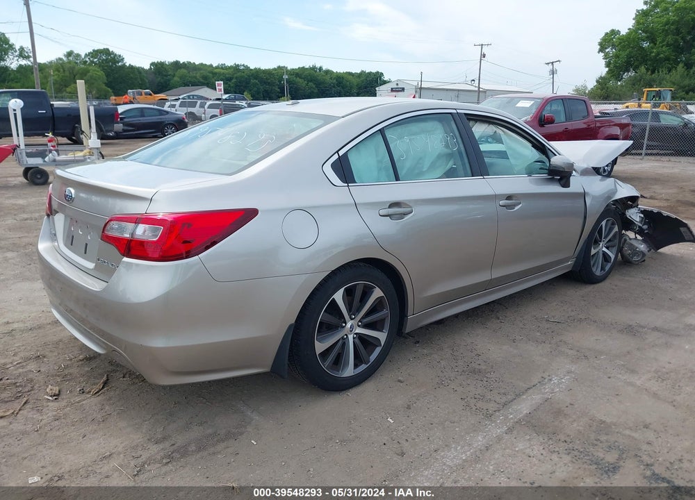 2015 SUBARU LEGACY 2.5I LIMITED VIN: 4S3BNBJ60F3073711