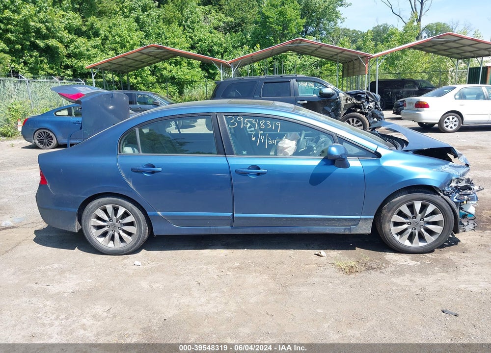 2011 HONDA CIVIC EX VIN: 2HGFA1F81BH535591