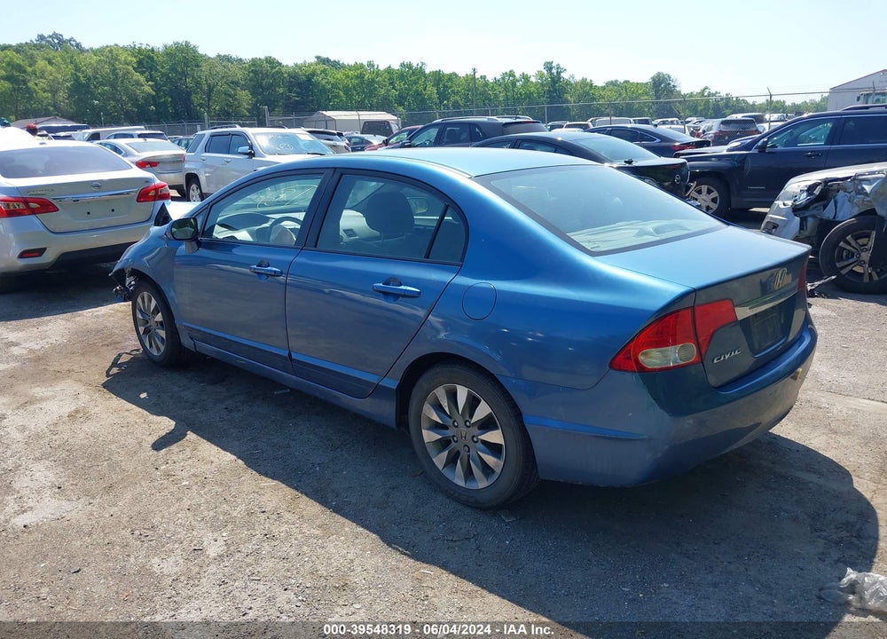 2011 HONDA CIVIC EX VIN: 2HGFA1F81BH535591