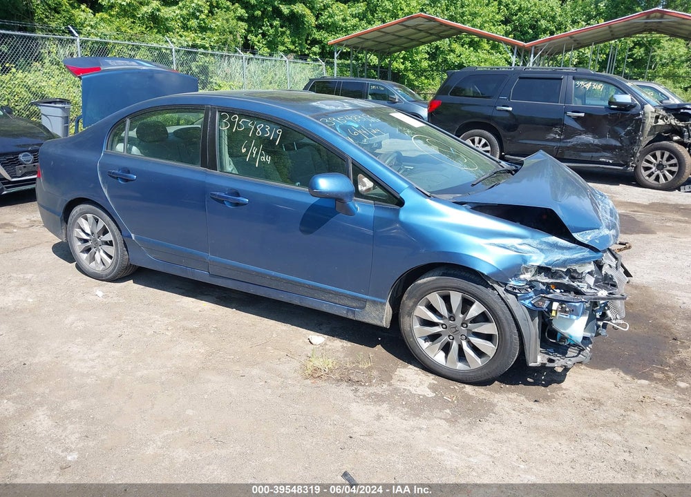 2011 HONDA CIVIC EX VIN: 2HGFA1F81BH535591